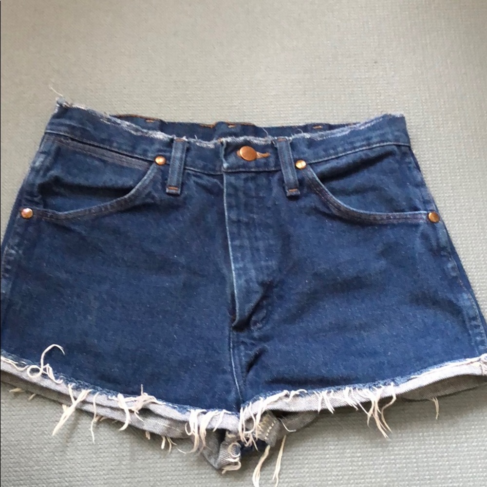 Wrangler high waisted shorts
